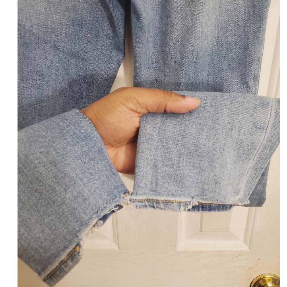 Universal Thread Jeans W Custom Handpainted Pocket - image 4